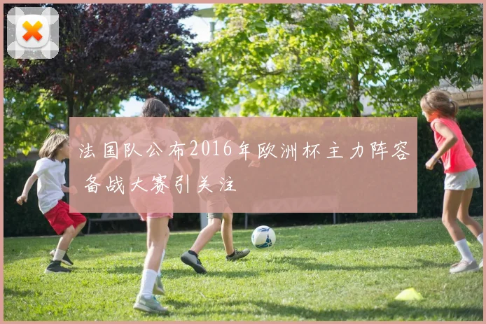 法国队公布2016年欧洲杯主力阵容 备战大赛引关注